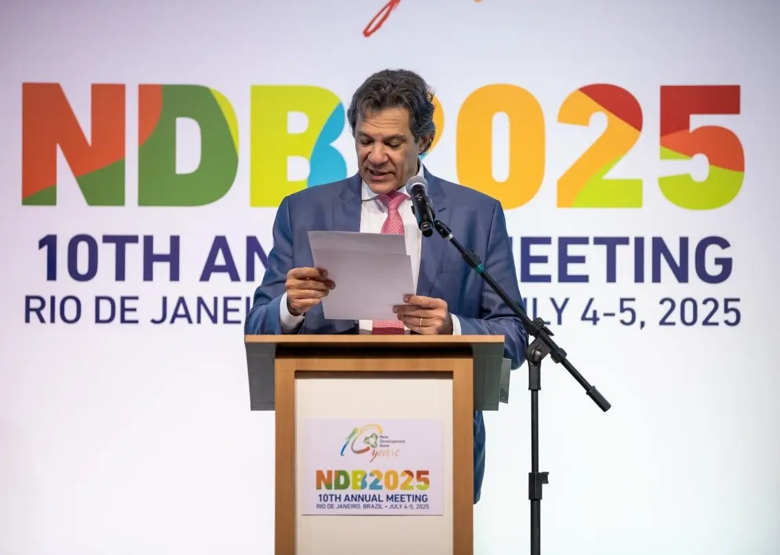 Haddad também disse que os membros do Brics estudam medidas para facilitar o comércio e ampliar investimentos dentro do bloco | Foto: Ricardo Stuckert/Presidência da República
