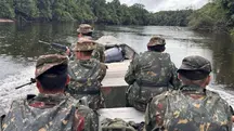 Militares durante incursão na região amazônica: ameaças externas geram tensão nas Forças Armadas | Foto: Reprodução/Redes sociais
