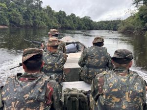 Militares durante incursão na região amazônica: ameaças externas geram tensão nas Forças Armadas | Foto: Reprodução/Redes sociais