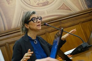A relatora da ONU para a Palestina, Francesca Albanese | Foto: Reprodução/ X