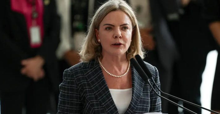A ministra de Relações Institucionais, Gleisi Hoffmann: apego ao discurso da soberania nacional | Foto: Jorge Cruz/Agência Brasil