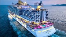 O MSC Seaview, um dos navios de cruzeiro que o governo contratou para suprir a falta de leitos em Belém e acomodar convidados: despesas milionárias em meio à crise fiscal | Foto: Divulgação/MSC Cruises