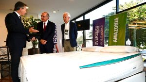 O vice-presidente da República, Geraldo Alckmin, no I Encontro Internacional da Indústria de Colchões, ocorrido em junho de 2024 | Foto: Cadu Gomes/VPR