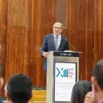 XIII Fórum de Lisboa, evento anual sediado entre os prédios da Reitoria e da Faculdade de Direito da prestigiada Universidade de Lisboa. O evento — mais conhecido (ou somente reconhecido) como Gilmarpalooza | Foto: Reprodução/Redes Sociais