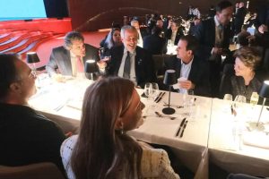 Dilma e autoridades e jantar do Brics