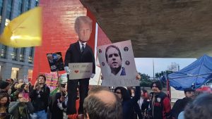 manifestação taxação ricos trump tarifa brasil eua