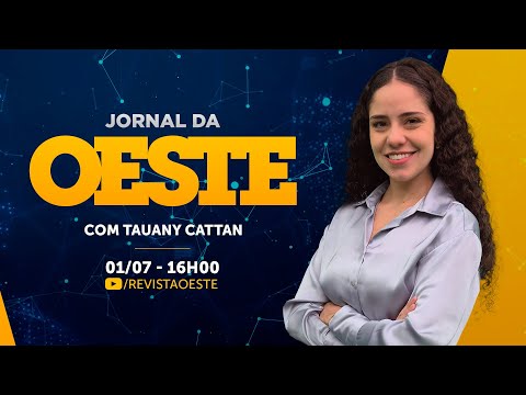 O Jornal da Oeste é transmitido de segunda a sexta, das 16h às 17h45 | Foto: Divulgação/Oeste