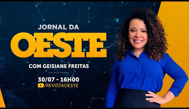O Jornal da Oeste é transmitido de segunda a sexta, das 16h às 17h45 | Foto: Divulgação/Oeste