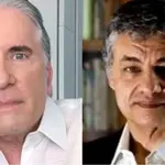 O empresário Roberto Justus (esquerda) e o professor aposentado Marcos Dantas: caso com potencial desdobramento nos tribunais | Foto: Reprodução/Twitter/X