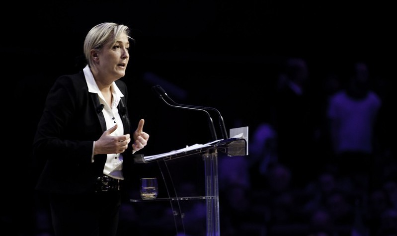 Marine Le Pen lidera o partido Reagrupamento Nacional (RN) | Foto: Reprodução/Flickr