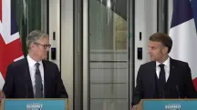 Emmanuel Macron Keir Starmer Declaração de Northwood