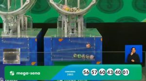 Mais um concurso (2883) da Mega-Sena termina sem acertador na faixa principal: prêmio no sábado 5 pode ultrapassar os R$ 3,5 milhões | Foto: Reprodução/YouTube