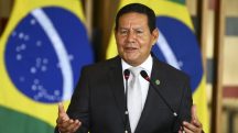 O ex-vice presidente da República e atual senador Hamilton Mourão: afastamento teria lhe poupado da perseguição política | Foto: Marcelo Camargo/Agência Brasil