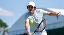 O tenista brasileiro João Fonseca, em Wimbledon
