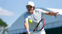 O tenista brasileiro João Fonseca, em Wimbledon