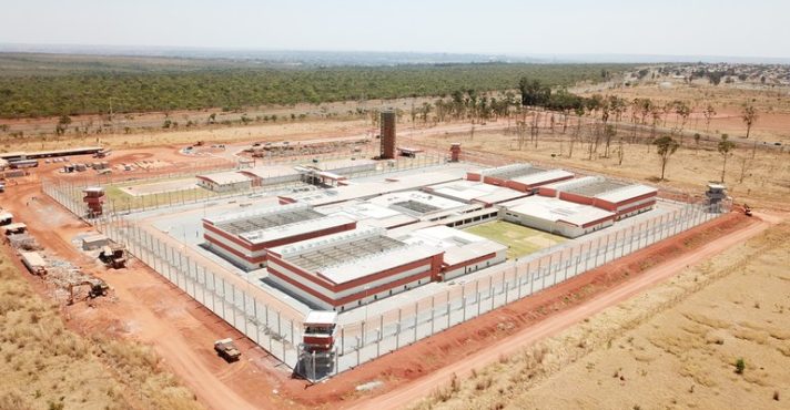 A estrutura de Brasília integra o sistema de presídios federais de segurança máxima | Foto: Reprodução/Gov.br