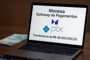 A Monexa recebeu cinco repasses durante a invasão: quatro de R$ 10 milhões e outro de R$ 5 milhões | Foto: Divulgação/Oeste | Imagem criada com o auxílio de inteligência artificial