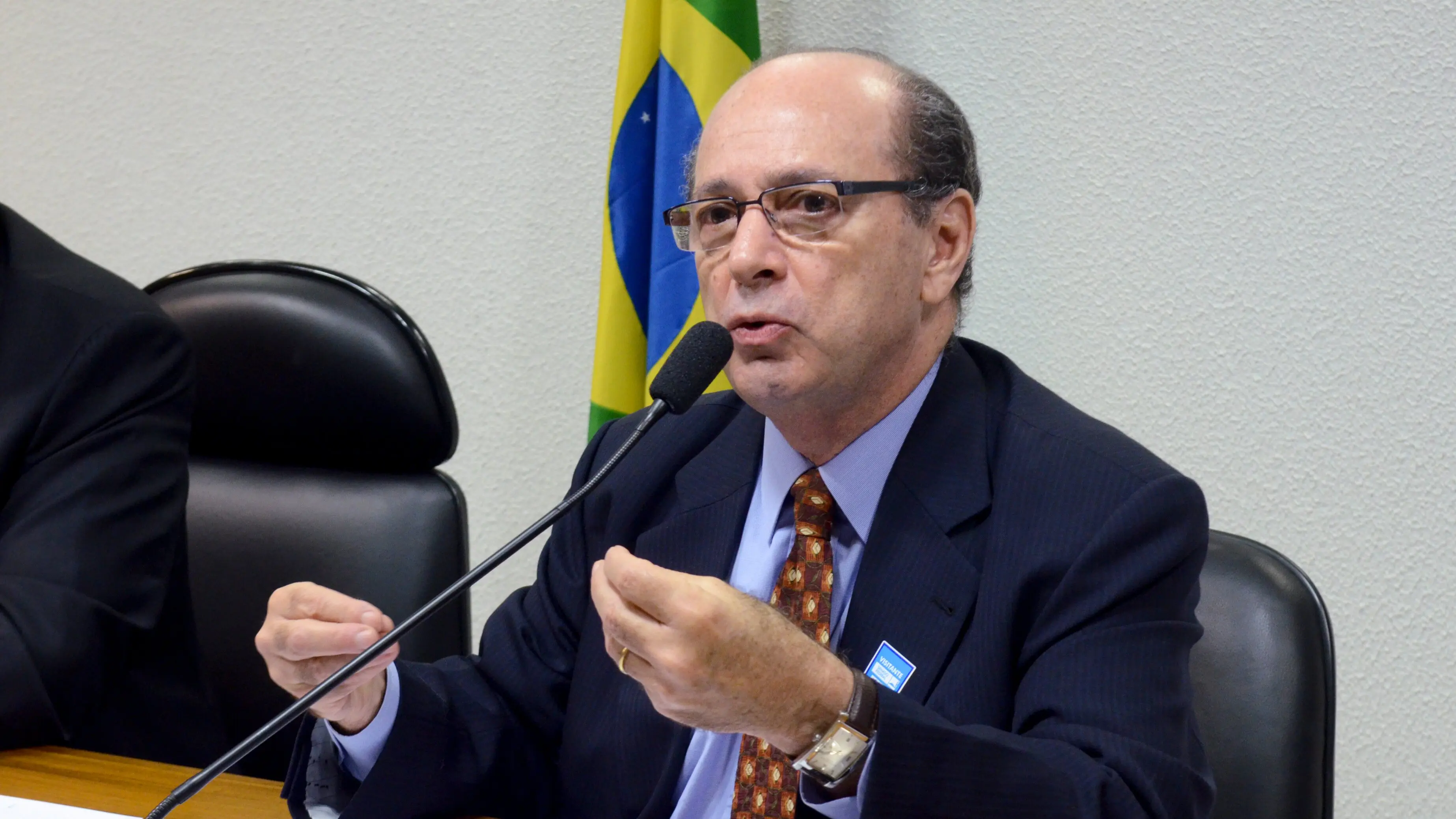 O diplomata aposentado Régis Arslanian | Foto: Ana Volpe/Agência Senado