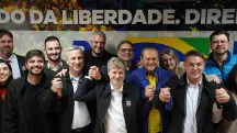 Integrantes dos partidos PL e Novo formaram aliança no Rio Grande do Sul | Foto: Reprodução/Whatsapp