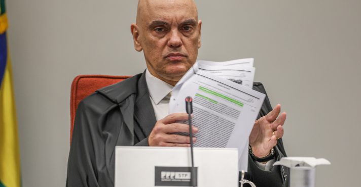 Além de ordenar a censura, Moraes mandou a Rumble entregar todos os dados relacionados à conta da pessoa, cujo nome não foi revelado | Foto: Valter Campanato/Agência Brasil