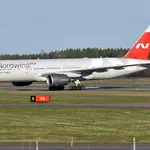 Boeing operado pela companhia russa Nordwind: símbolo de aproximação entre países comandados por regimes ditatoriais | Foto: Reprodução/Twitter/X