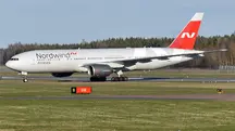 Boeing operado pela companhia russa Nordwind: símbolo de aproximação entre países comandados por regimes ditatoriais | Foto: Reprodução/Twitter/X