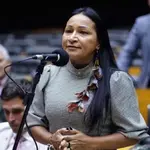 Eleita em 2023 a melhor parlamentar do Amapá, a deputada Silvia Waiãpi, do PL, deixa a Câmara por ordem do STF | Foto: Reprodução/Twitter/X