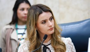 Amanda Vettorazzo pediu, via emendas parlamentares, a compra de um Dispositivo Acústico de Longo Alcance (LRAD) | Foto: Lucas Bassi/Rede Câmara