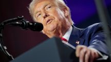 O presidente dos EUA, Donald Trump, na Cúpula Vencendo a Corrida da IA, em Washington DC, EUA - 23/7/2025 | Foto: Kent Nishimura/Reuters