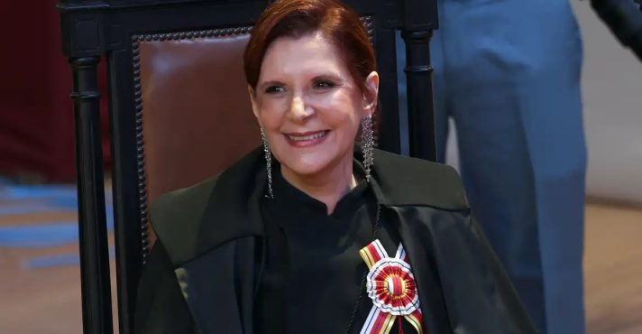 A presidente do Superior Tribunal Militar (STM), ministra Maria Elizabeth Rocha: apoiadora de Lula e crítica de Donald Trump | Foto: José Cruz/Agência Brasil