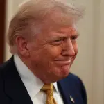 Donald Trump, Salão Leste da Casa Branca, em Washington, D.C., EUA - 16/7/2025 | Foto: Umit Bektas/Reuters