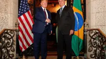 'Posso dizer que ele é um homem muito honesto', diz Trump sobre Bolsonaro