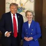 Donald Trump se reúne com Ursula von der Leyen | European Communities/Divulgação