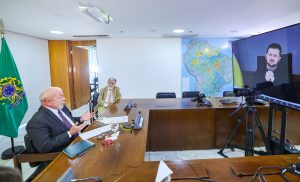 A insatisfação da Ucrânia em relação ao governo brasileiro não é de agora. Ela vem desde o começo do terceiro mandato de Lula | Foto: Ricardo Stuckert/PR