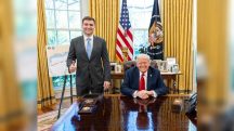Alex Bruesewitz e Donald Trump, presidente dos Estados Unidos | Foto: Reprodução/Redes sociais
