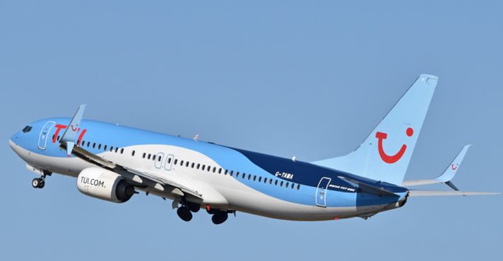 Avião da TUI Airways | Foto: Divulgação/TUI Airways