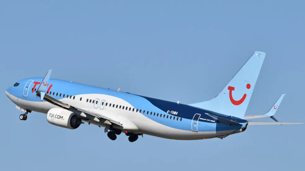 Avião da TUI Airways | Foto: Divulgação/TUI Airways