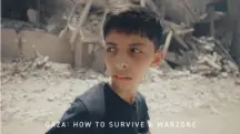 O documentário, intitulado Gaza: How to Survive a Warzone, foi produzido pela Hoyo Films e ficou disponível em plataforma da BBC | Foto: Reprodução/Redes sociais