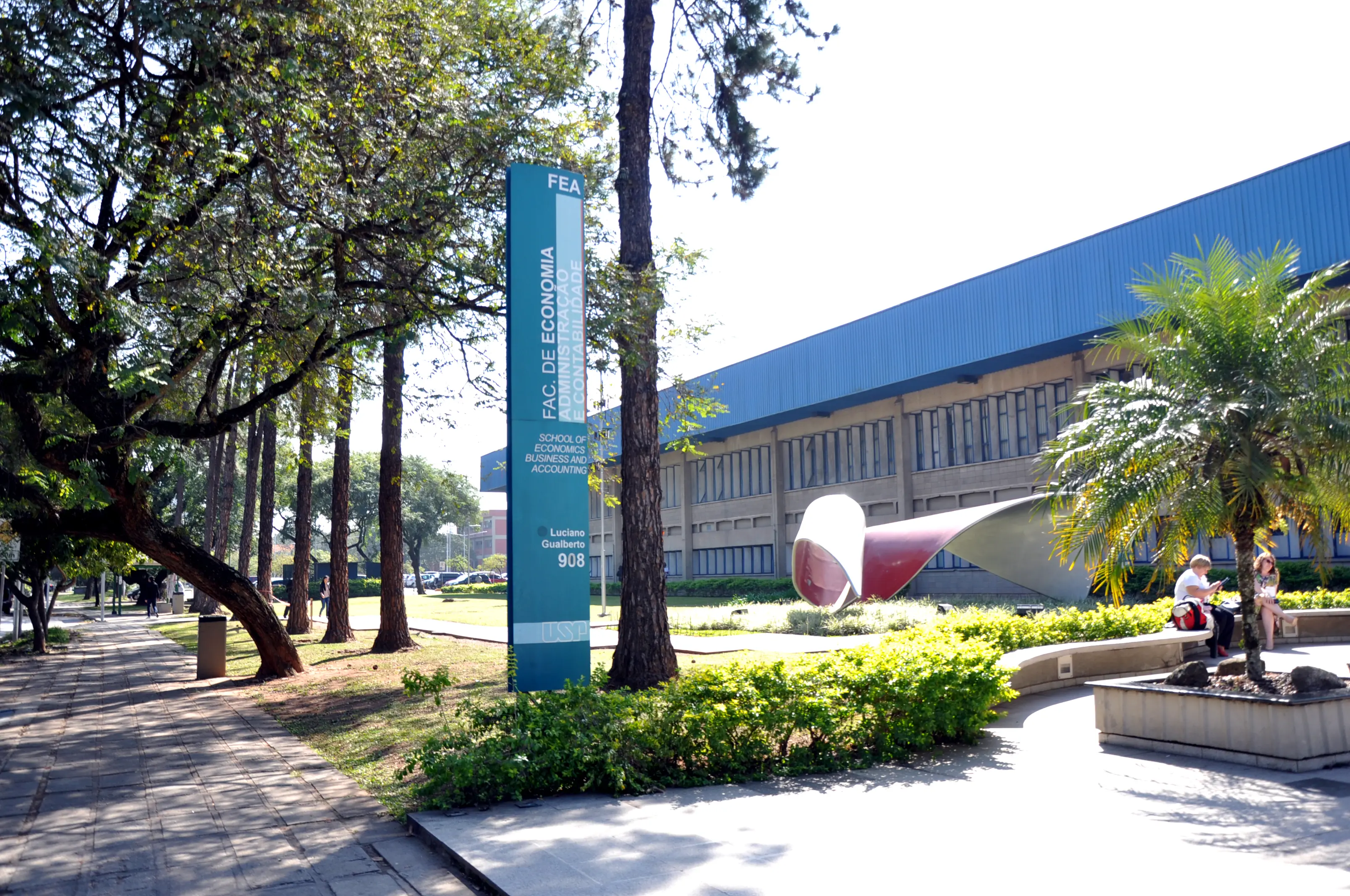 Fachada da FEA-USP | Foto: Reprodução