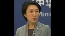 Mao Ning, porta-voz do Ministério das Relações Exteriores da China, comentou sobre as sanções dos EUA