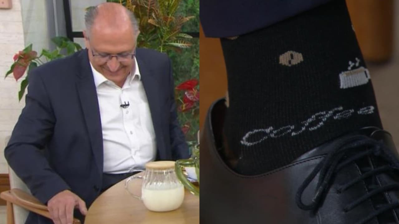 Alckmin come coxinha com Ana Maria Braga na véspera do tarifaço
