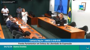 frente parlamentar censura liberdade de expressão bolsonaro moraes