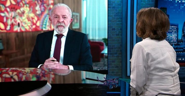 Lula deu entrevista à jornalista Christiane Amanpour, da CNN Internacional
