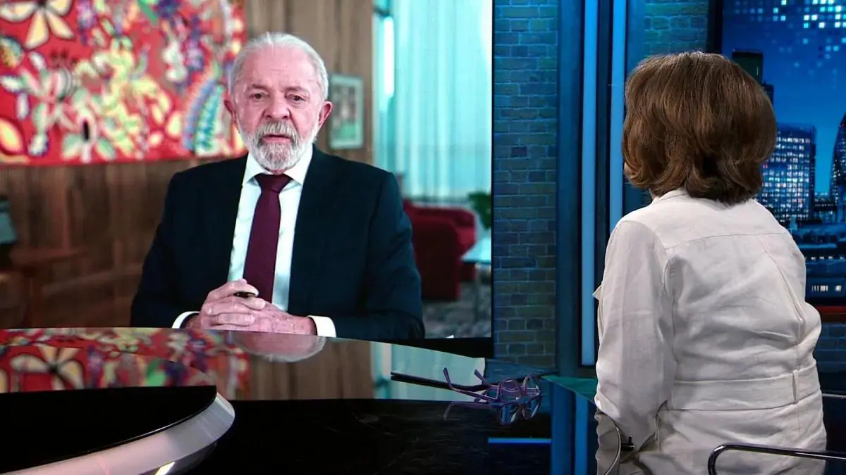 Lula deu entrevista à jornalista Christiane Amanpour, da CNN Internacional