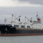 Navio grego Eternity C, que afundou no Mar Vermelho nesta quarta-feira, 9 de julho | Foto: Reprodução/Redes sociais