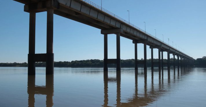 A Ponte Internacional São Borja–Santo Tomé | Foto: Ritieli Ramos/Arquivo Prefeitura de São Borja