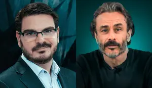 Tanto Rodrigo Constantino quanto Guilherme Fiuza fazem parte do time de Oeste | Foto: Montagem/Revista Oeste
