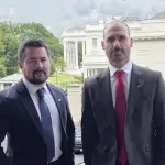 Paulo Figueiredo e Eduardo Bolsonaro
