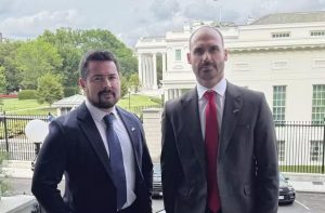 Paulo Figueiredo e Eduardo Bolsonaro