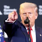 O presidente dos Estados Unidos, Donald Trump: recado ao Brasil | Foto: Reuters/Kevin Lamarque